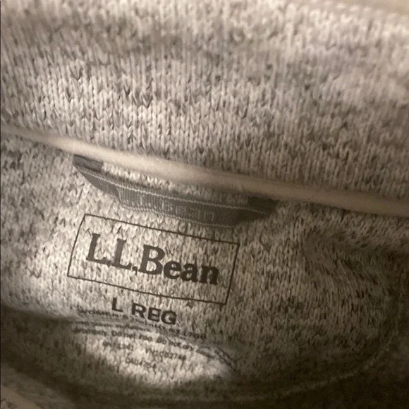 L.L.Bean Gray Fleece Vest - Picture 4 of 5